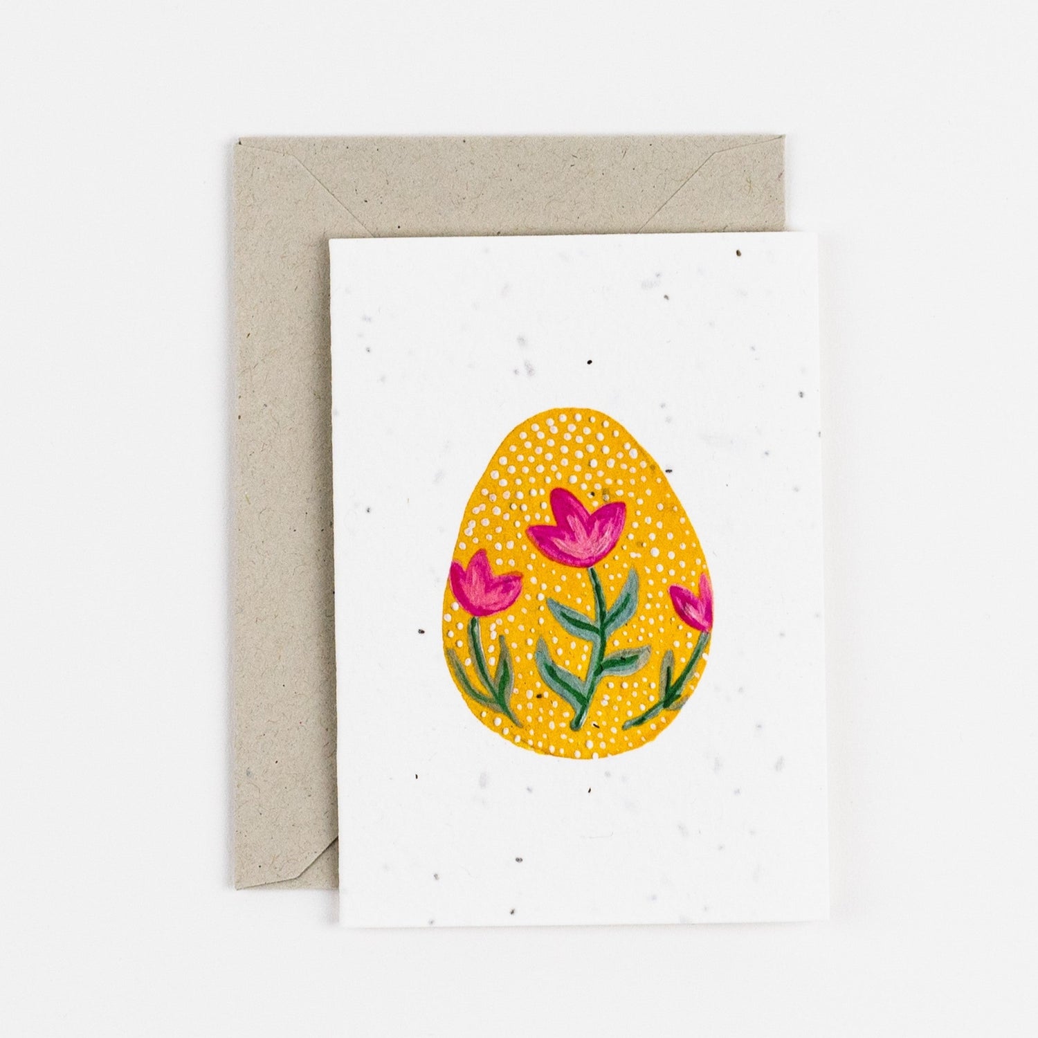 Golden Egg Plantable Easter Notecard