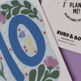 Plantable 10th Birthday Card