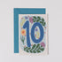 Plantable 10th Birthday Card