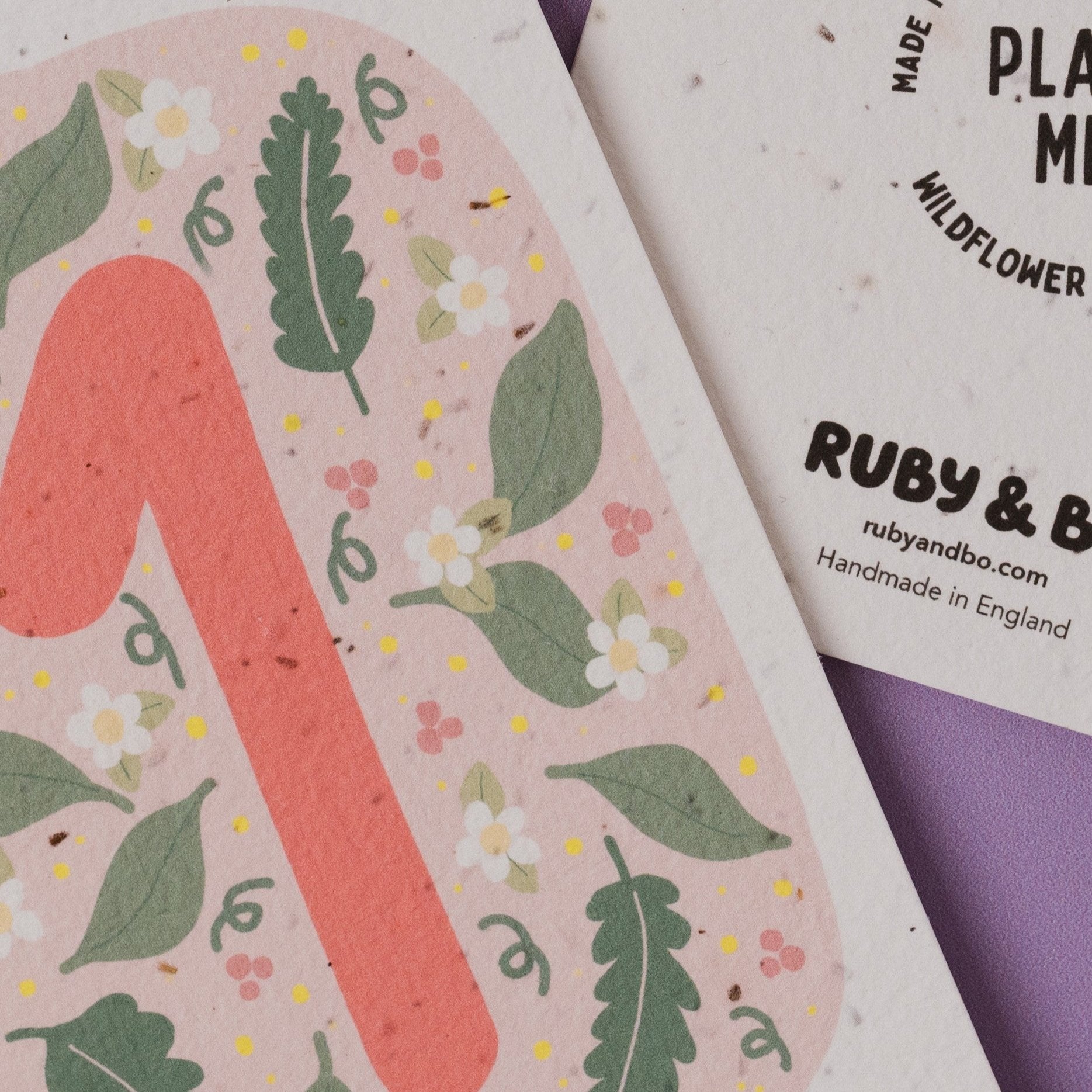 Plantable 1st Birthday Card