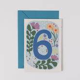 Plantable 6th Birthday Card