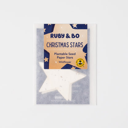 Christmas Star Plantable Stars