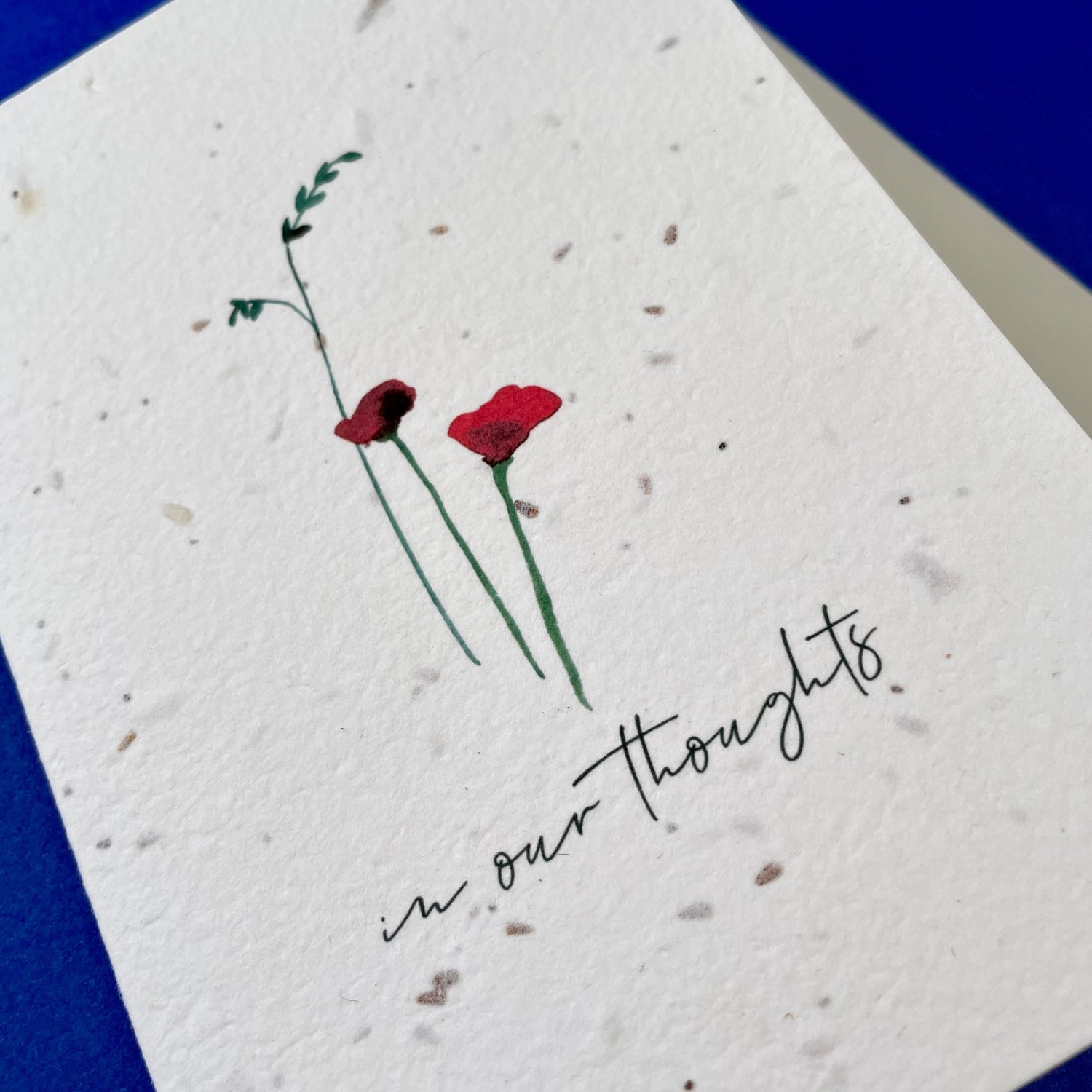 In Our Thoughts Plantable Sympathy Card