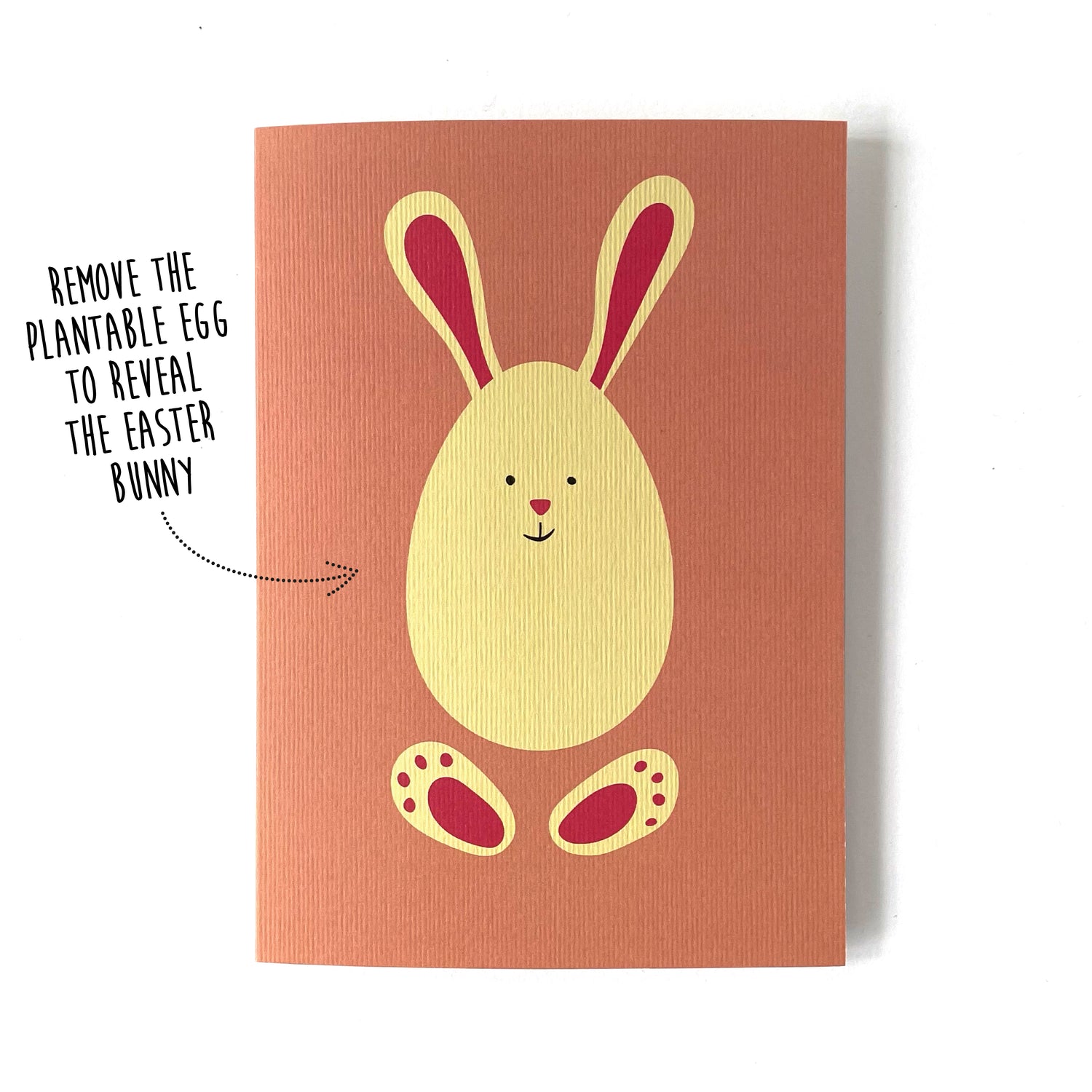 Easter Bunny Plantable Motif Card