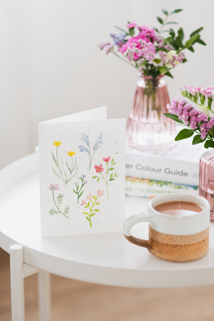 Wildflowers Plantable Card