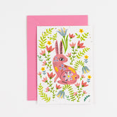 happy hare plantable card