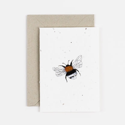tree bumblebee notelet